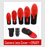 5 Pcs / Set - Neoprene Lens Pouch