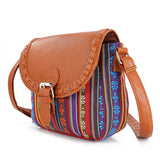 Alexandria - Aztec Inspired Woven Shoulder Bag